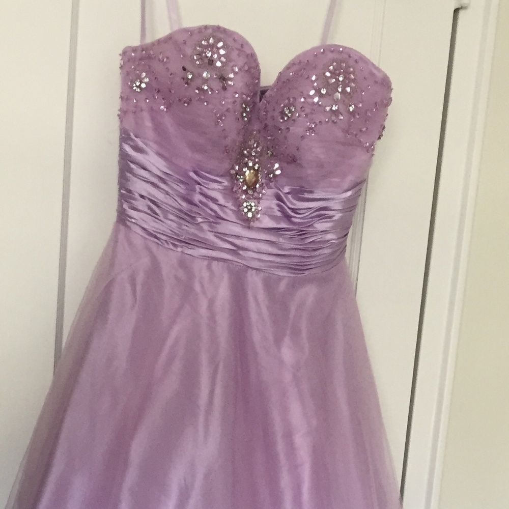 Lilac Ball Gown